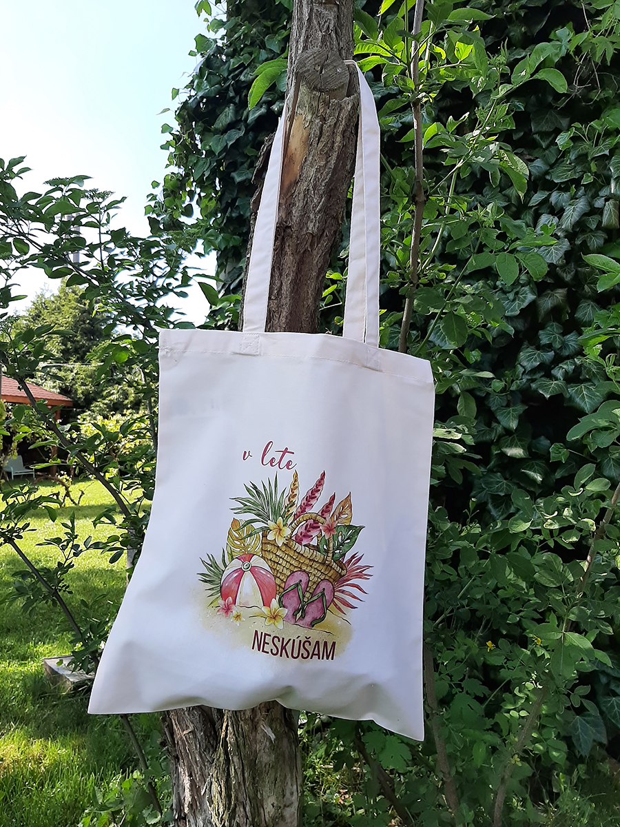 Nákupná taška pre pani učiteľku